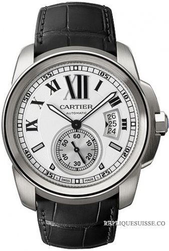 Cartier Calibre de Cartier Automatique Hommes W7100013 Montre Réplique