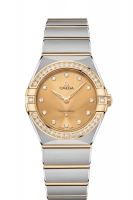 OMEGA Constellation Acier or jaune Diamants 131.25.28.60.58.001