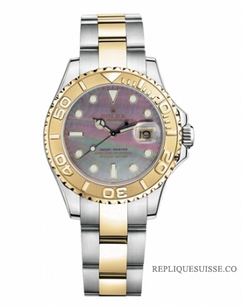 Rolex Yacht-Master Acier inoxydable MOP cadran Dames 169623 DKM