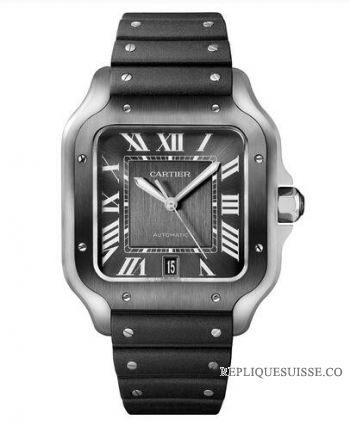 Cartier Santos De Cartier Automatique 39.8mm Acier WSSA0037