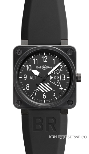 Bell & Ross BR 01 ALTIMETER Flight Intruments des hommes Montre Réplique [825053]