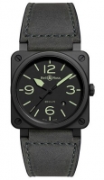 Copie Montre Bell & Ross BR 03-92 Nightlum BR0392-BL3-CE/SCA