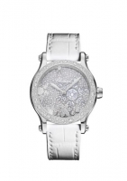 Copie Montre Chopard Joyeux Flocons de Neige Or Blanc 18K et Diamants Edition Limitee 274891-1014