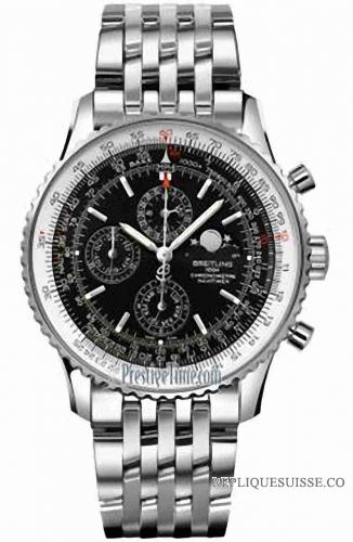 Breitling Navitimer 1461 Chrono noir Dial acier A1937012 Montre Réplique