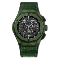 Réplique Hublot Classic Fusion Aerofusion Chronographe Orlinski Green Ceramique