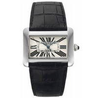 Cartier Tank Divan acier Automatique Hommes W6300755 Montre Réplique