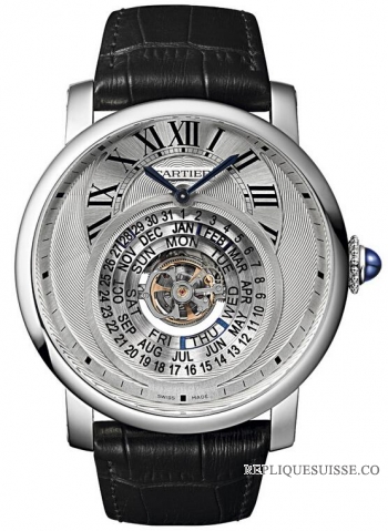 Cartier Rotonde de Cartier Astrocalendar Montre Réplique