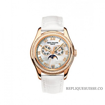 Calendrier annuel complique de Patek Philippe pour femmes 4936R-001 Montres Copie