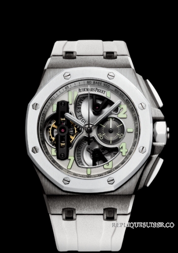 Audemars Piguet Royal Oak Offshore Tourbillon Chronographe montre Réplique 26387IO.OO.D010CA.01