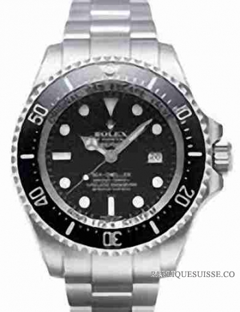 Rolex Sea Dweller Hommes Automatique acier 116660 Montre Réplique