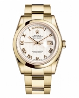 Rolex Day Date Or jaune Ivory pyramid cadran 118208 IPRO