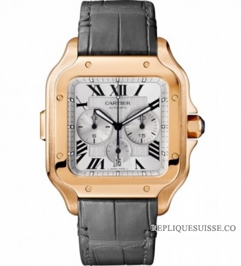 Réplique Cartier Santos Automatique Self Wind WGSA0017