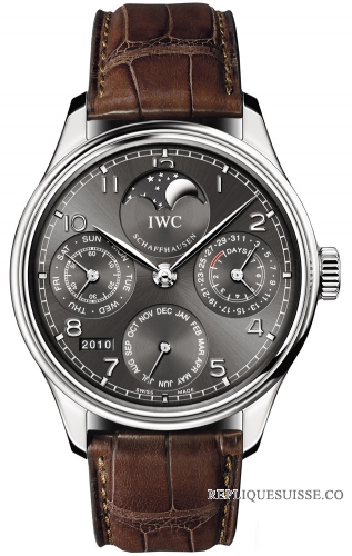IWC Portuguese Perpetual Calendar Perpetual Moonphase Montre Homme IW502307