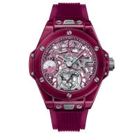 Réplique Reserve de marche Hublot Big Bang Tourbillon 5 jours Saphir Rouge