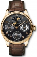 IWC Portuguese Perpetual Calendar Hemisphere Moonphase Montre Homme IW502122