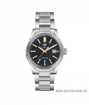 Copie Montre Tag Heuer Carrera Quartz Mesdames WBG1311.BA0758