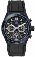 Copie Montre TAG Heuer Carrera Tete de Vipere Chronographe Tourbillon Chronometre CAR5A93.FC6442