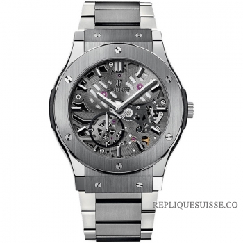 Hublot Classic Fusion Classico Ultra-thin Skeleton Titanium 545.NX.0170.NX