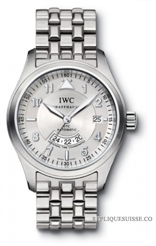 IWC Montre d\'Aviateur Spitfire UTC Acier IW325112