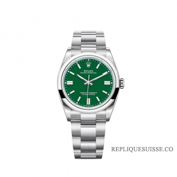 Rolex Oyster Perpetual 36 Cadran Vert Bracelet Oyster