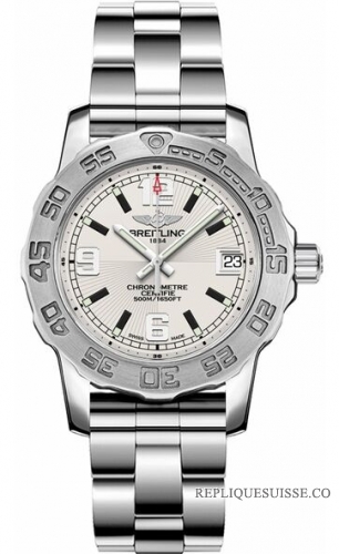 Copie Montre Breitling Colt 33 Argent Cadran Dames A7738711/G744/158A