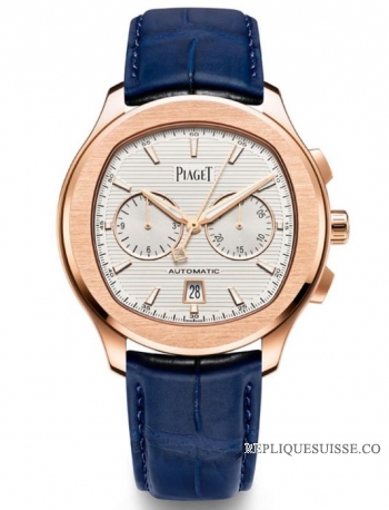 Piaget Polo S Chronographe Automatique Cadran Blanc Hommes