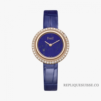 Piaget Possession dames Blue Leather G0A43086 Montres Copie