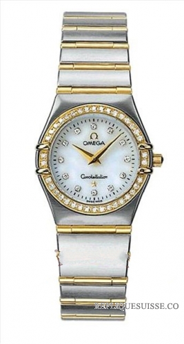 Omega Constellation Dames Small Quartz 1277.75.00 Montre Réplique