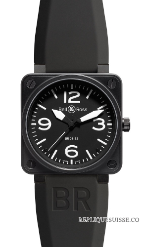 Bell & Ross BR 01-92 CARBON Automatique 46mm des hommes Montre Réplique