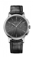 Zenith Elite chronographe Classique Bracelet en alligator noir 03.2270.4069 / 26.C493 Montres Copie