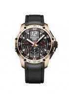 Chopard Superfast Chrono noir Dial 18kt Or rose noir Rubber 161284-5001