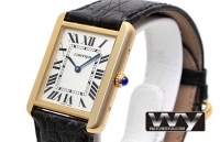 Cartier Tank Solo 18K Or Hommes Hommes W1018855 Montre Réplique