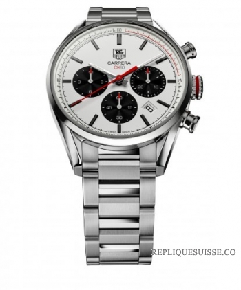 TAG Heuer Carrera Calibre CH 80 Chronographe 41mm acier CBA2111.BA0723