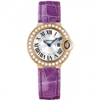 Cartier Ballon Bleu Diamants Or Dames WE900251 Montre Réplique