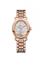 Réplique Chopard Happy Sport Ovale Or Rose 18K Et Diamants