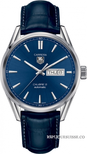 TAG Heuer Réplique Carrera Automatique Bleu Dial WAR201E.FC6292