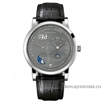 A. Lange & Sohne Lange 1 Tourbillon Calendrier perpetuel 720.038F Montre Réplique