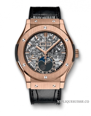 Hublot Classic Fusion Aerofusion Moonphase King gold 517.OX.0180.LR