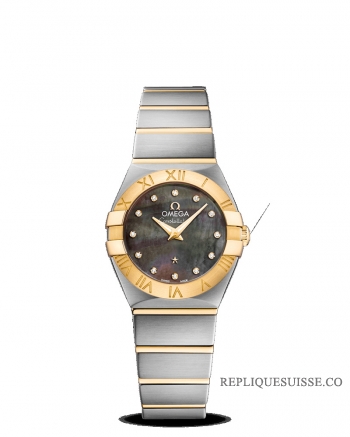 Réplique Omega Constellation Quartz 24mm 123.20.24.60.57.006