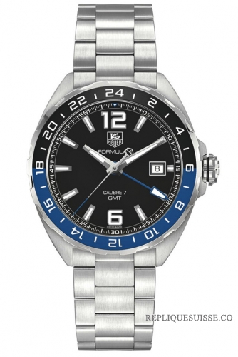 TAG Heuer Réplique Formula 1 Automatique Noir Dial WAZ211ABA0875