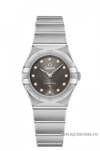 les diamants en acier OMEGA Constellation 131.10.25.60.56.001