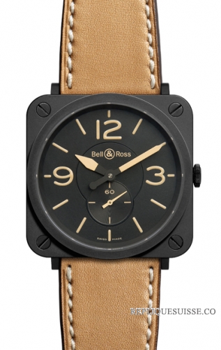 Bell & Ross BR S HERITAGE Ceramic Quartz 39mm Medium Montre Réplique