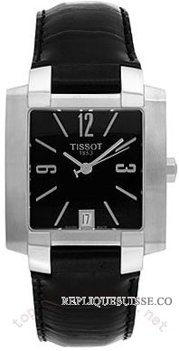 Tissot TXL acier noir Hommes T60.1.521.52 Montre Réplique