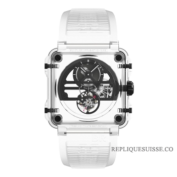 Bell Ross BR-X1 Tourbillon Squelette Tourbillon Saphir Noir BRX1-SKTB-SABLK