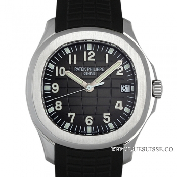 Patek Philippe Aquanaut Cadran Noir Automatique Acier Inoxydable 5167A-001 Montres Copie