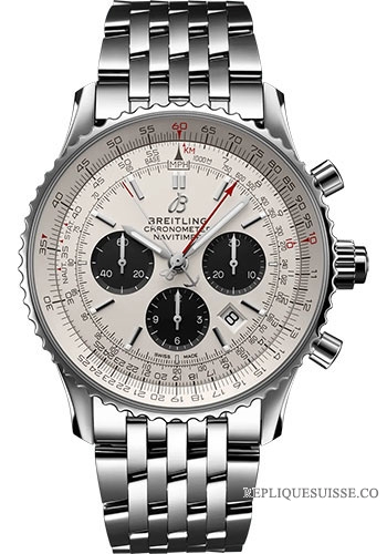 Breitling Navitimer 1 B03 Chronographe Rattrapante 45 hommes AB0311211G1A1