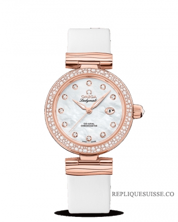 Réplique Omega De Ville Ladymatic Coaxial 34mm 425.67.34.20.55.008