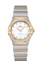 OMEGA Constellation Acier or jaune Diamants 131.25.28.60.55.002