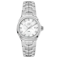 TAG Heuer Réplique LINK blanc Mere de Pearl WBC1316.BA0600