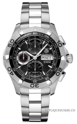 TAG Heuer Aquaracer Chronometer Day Date Hommes CAF5010-BA08 Montre Réplique